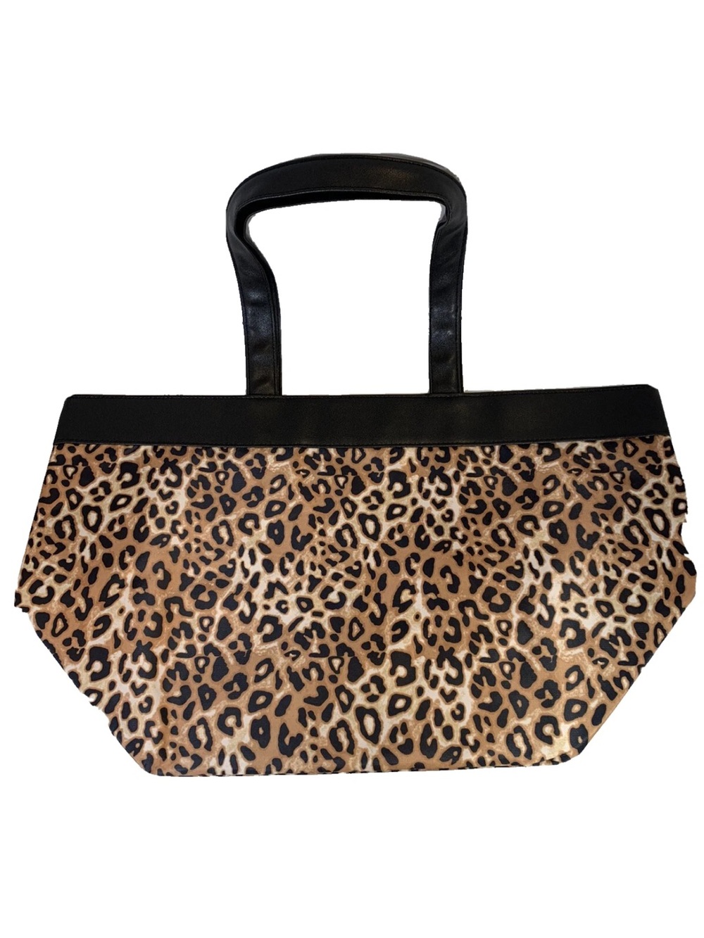 NEW Bloomingdales leopard print tote bag